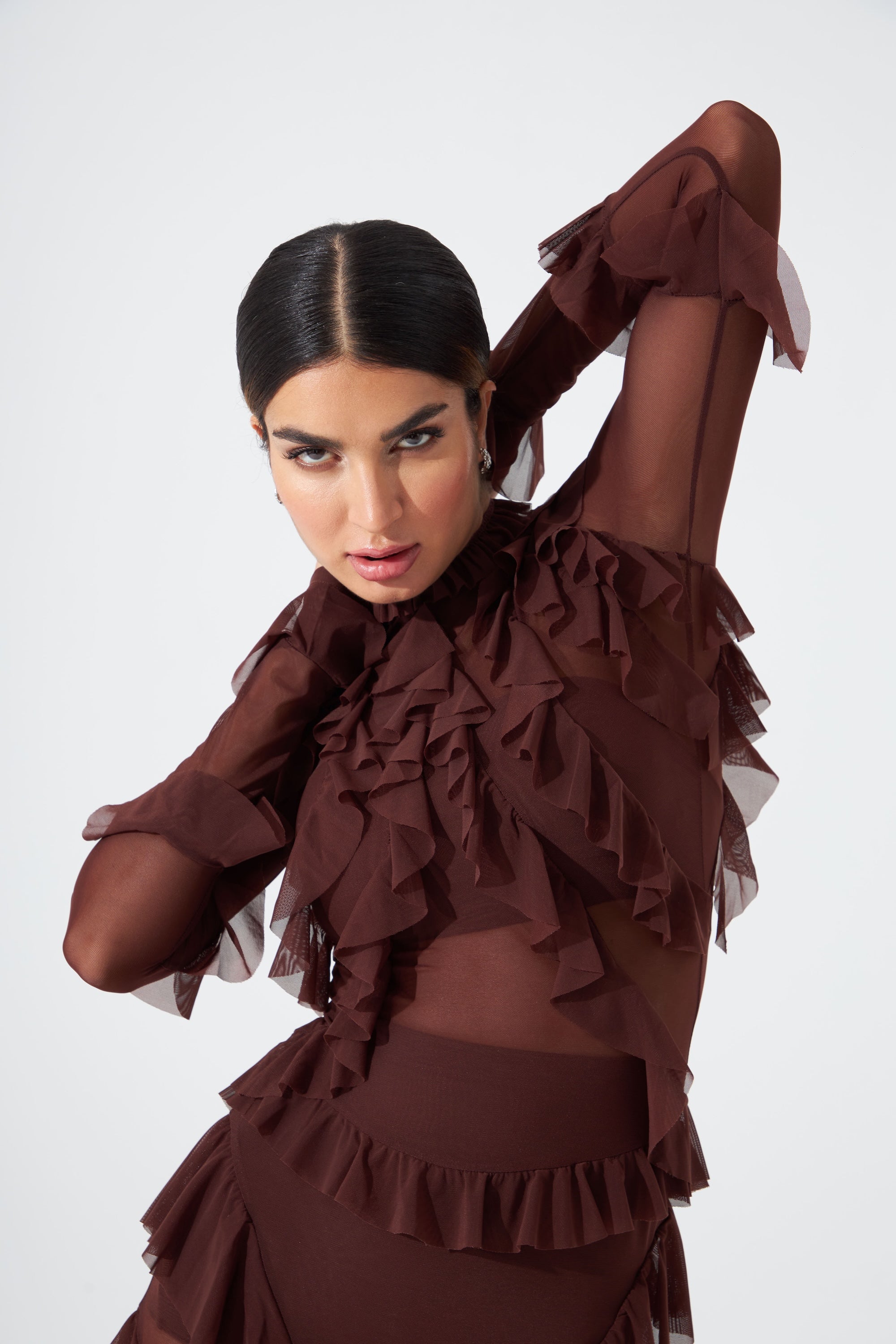 Delilah Ruffle Dress