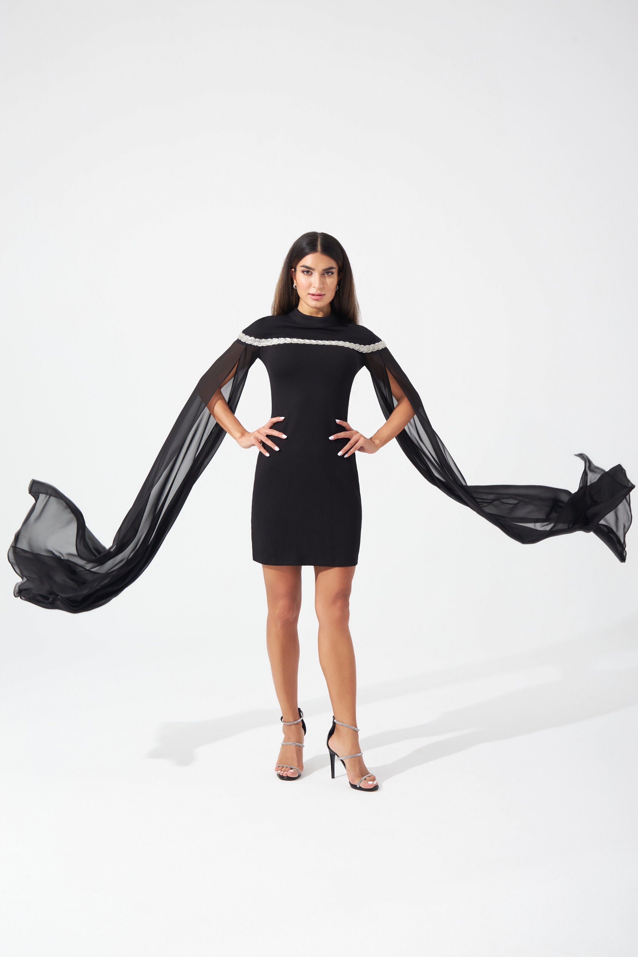 Celeste Cape Mini Dress
