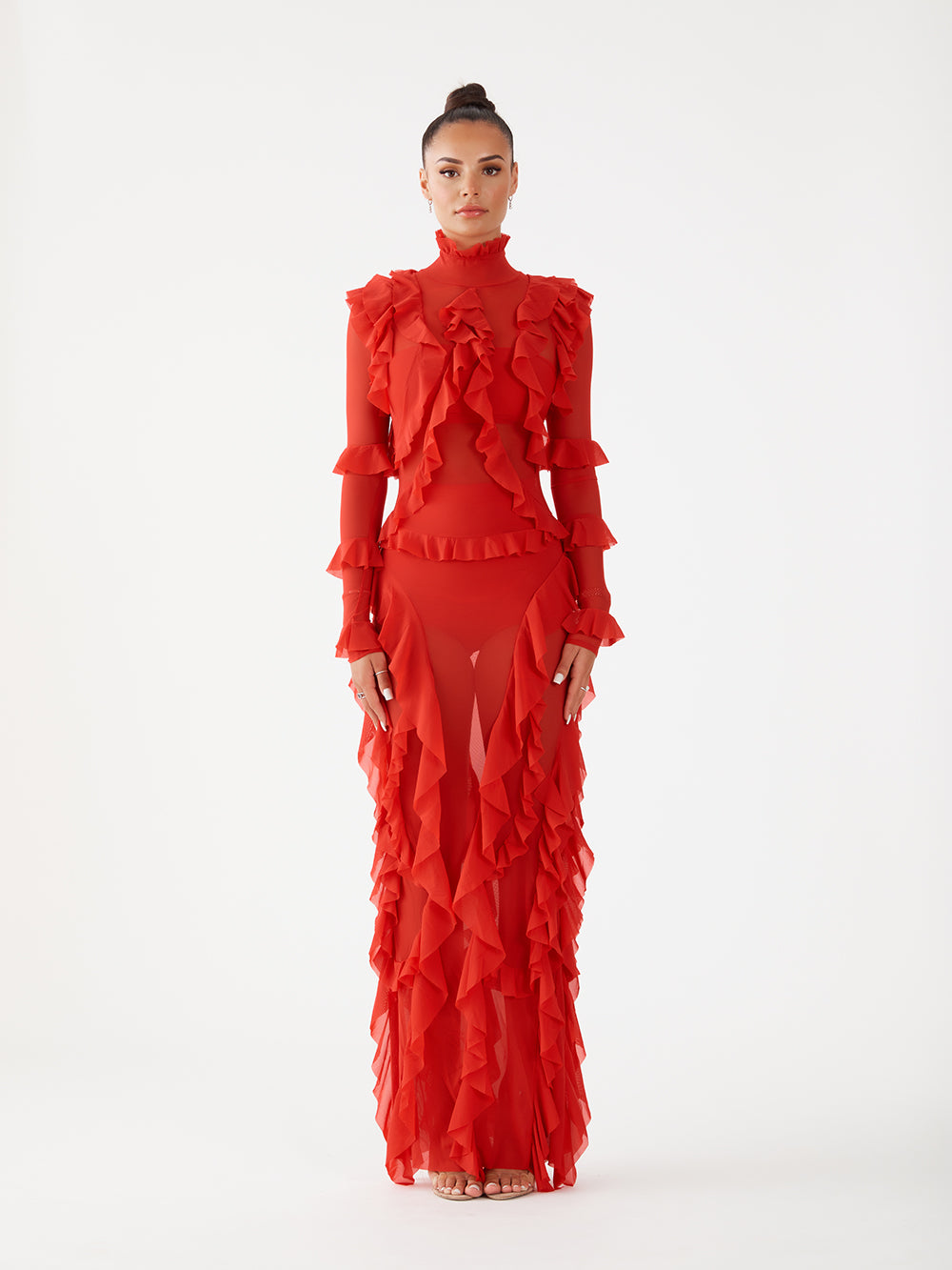 Delilah Dress (Red)