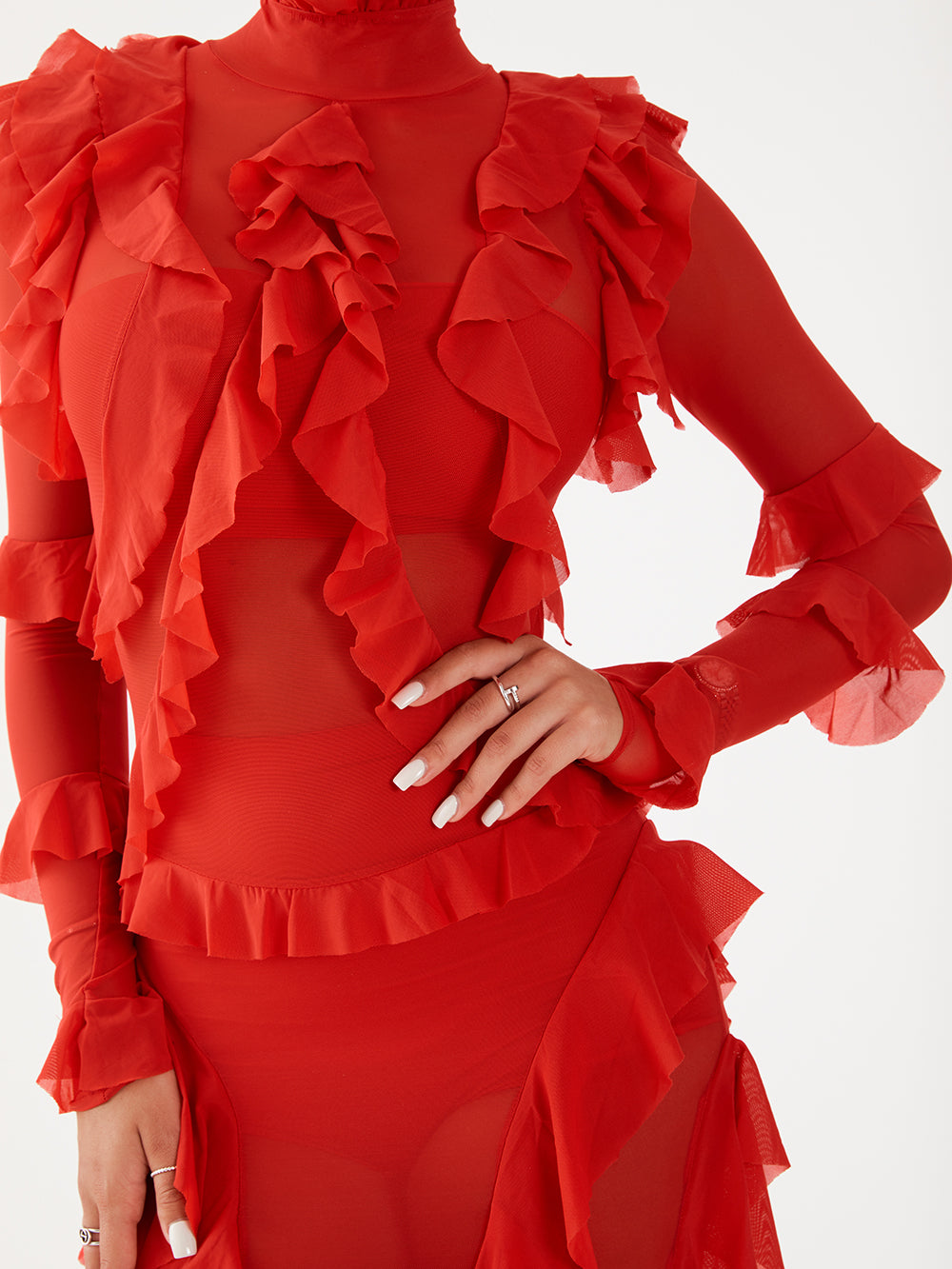 Delilah Dress (Red)