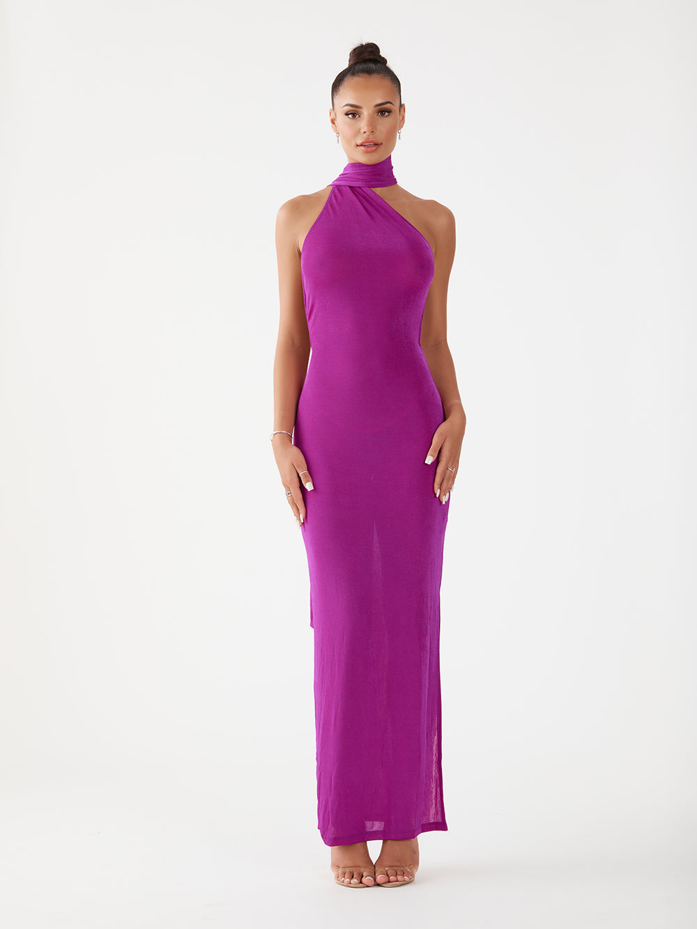 Audrey Dress (Purple)