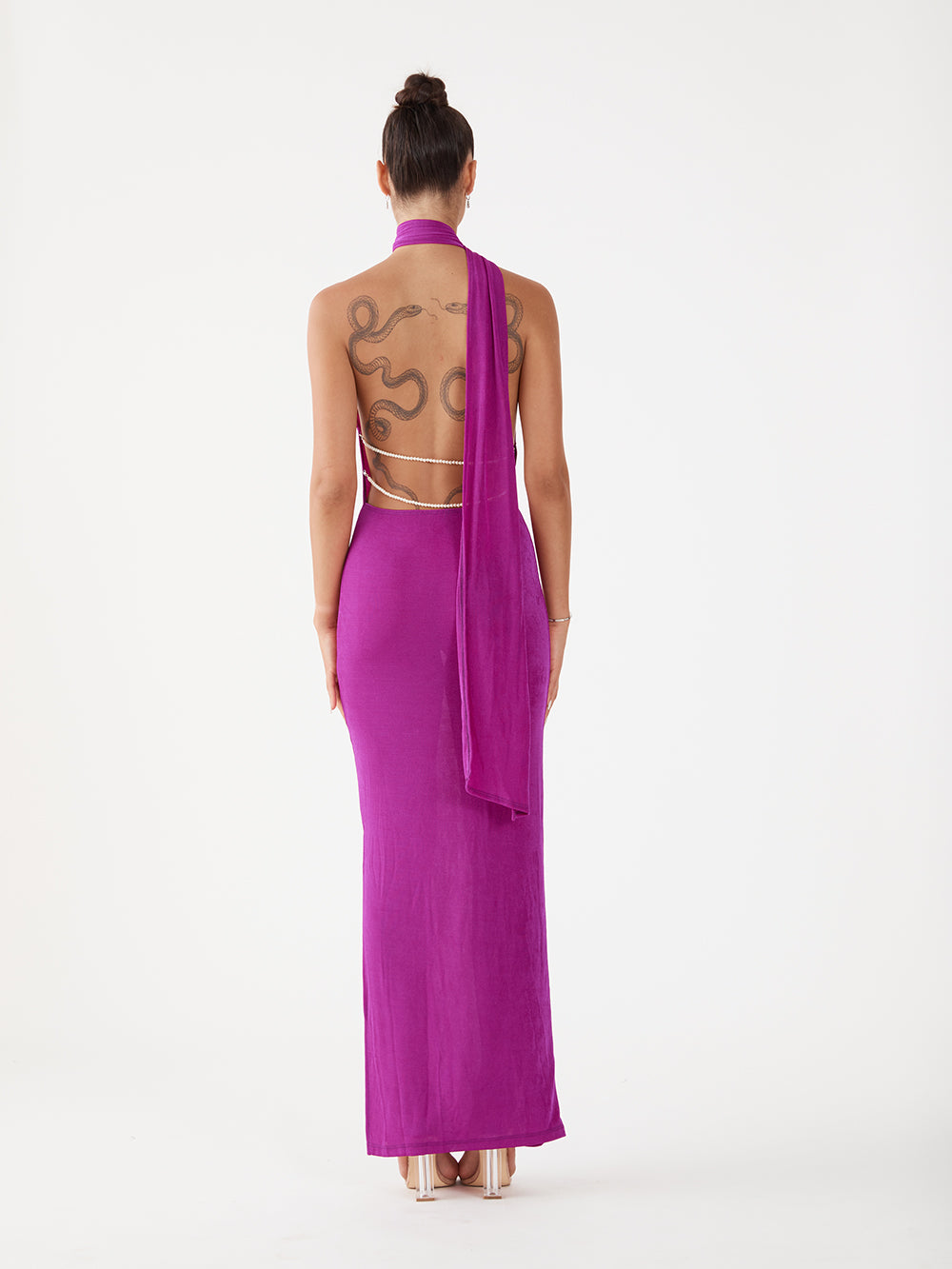 Audrey Dress (Purple)