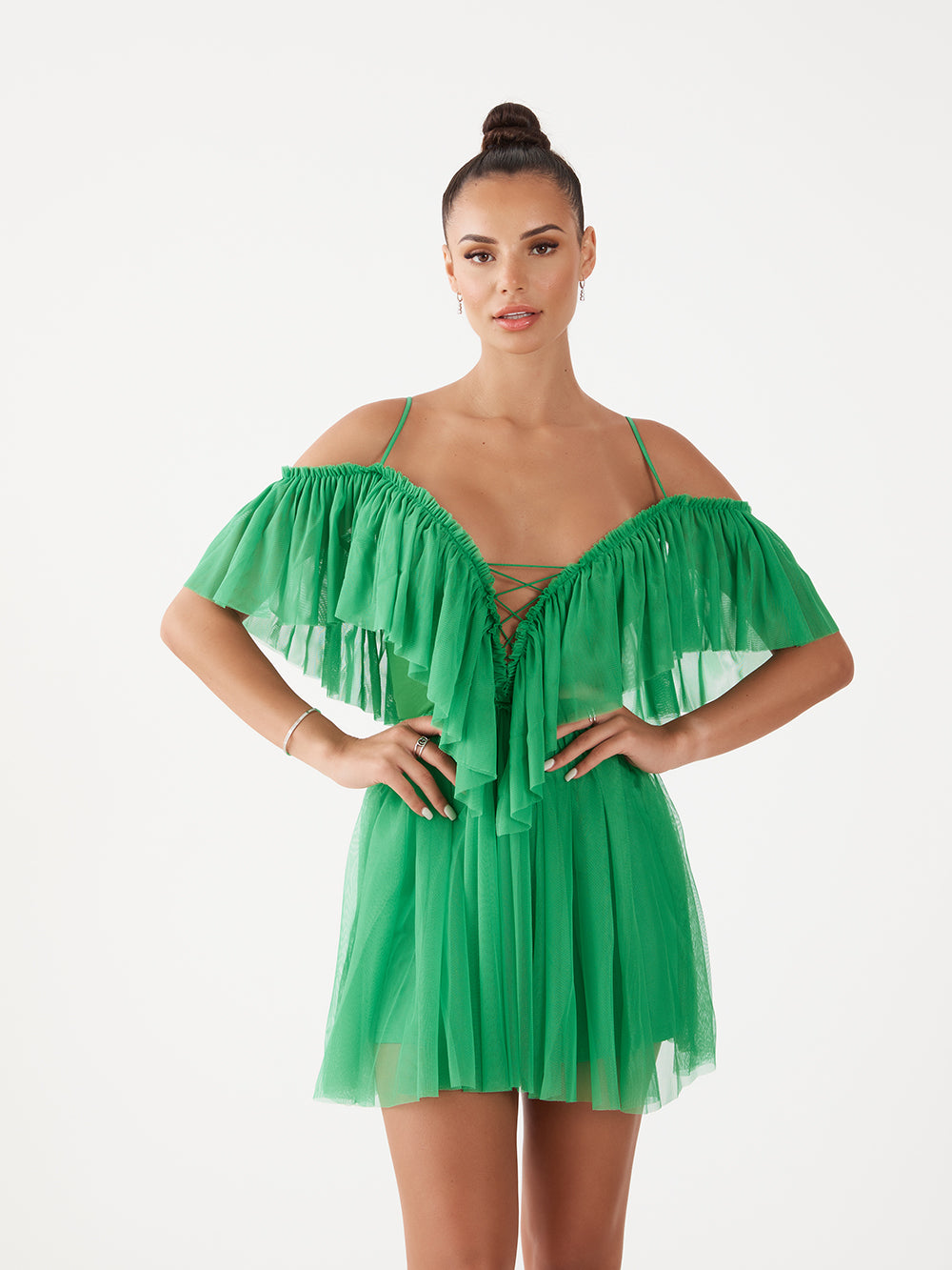 Tara Mesh Mini Dress