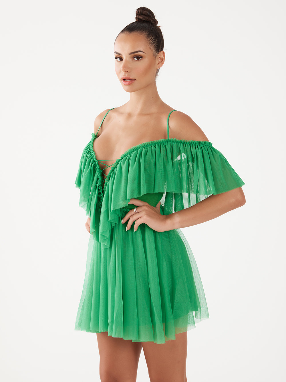 Tara Mesh Mini Dress
