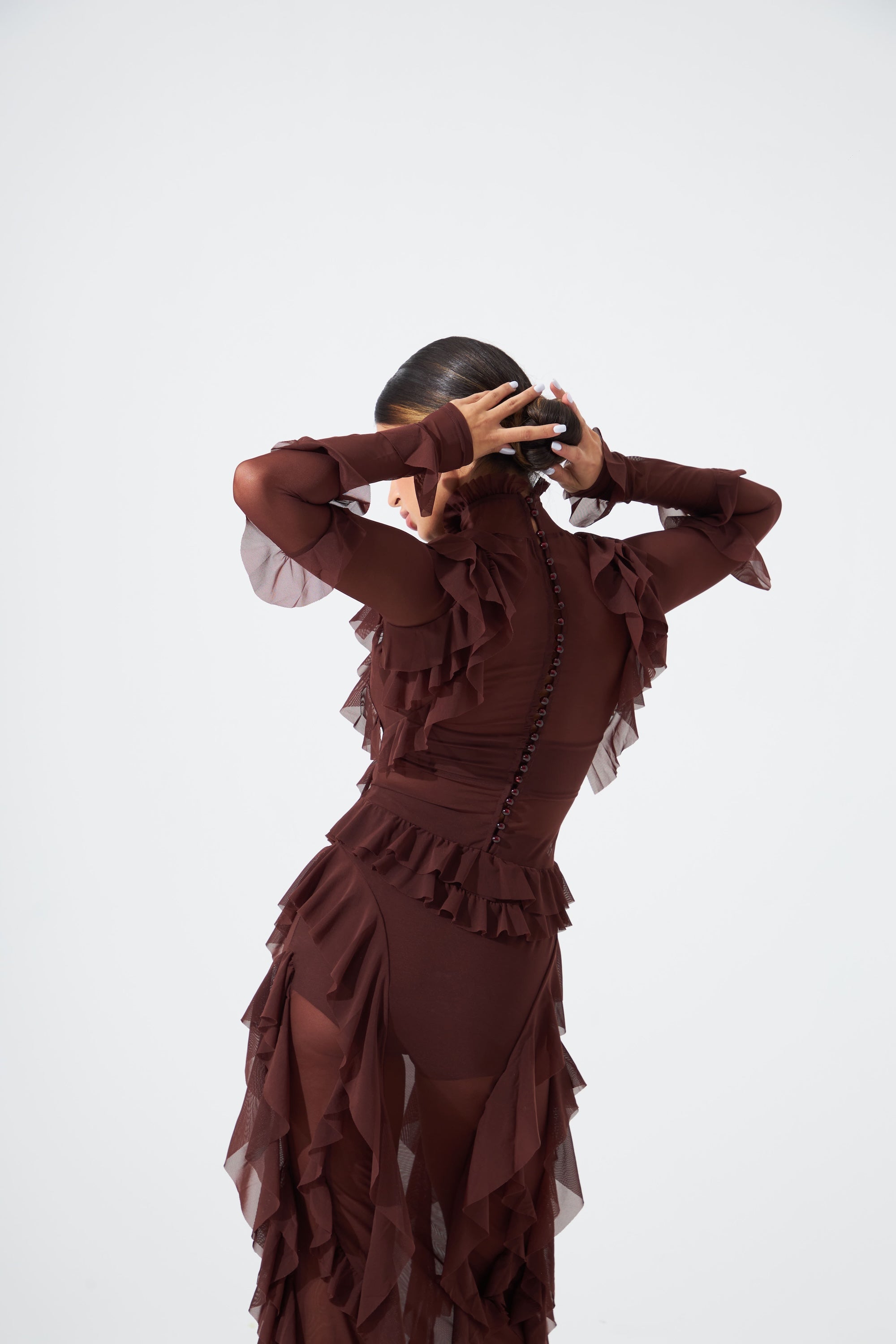 Delilah Ruffle Dress