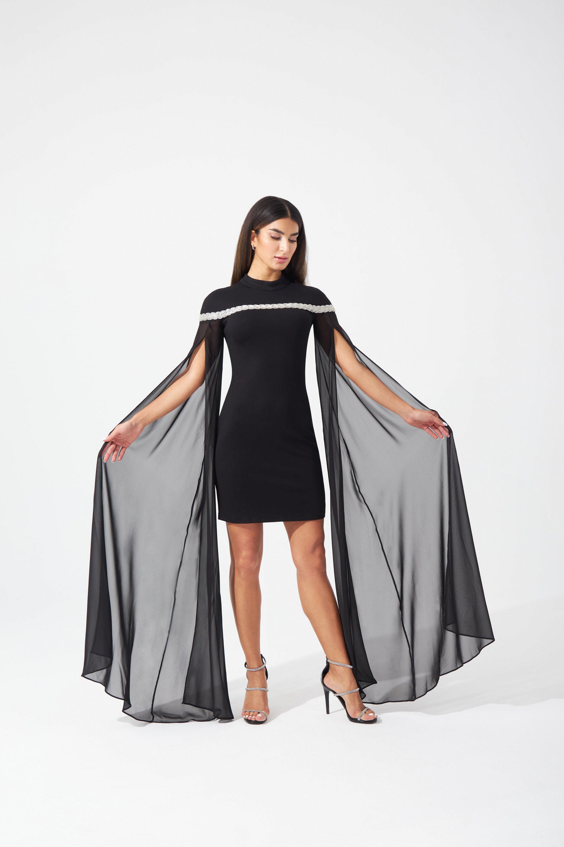 Celeste Cape Mini Dress