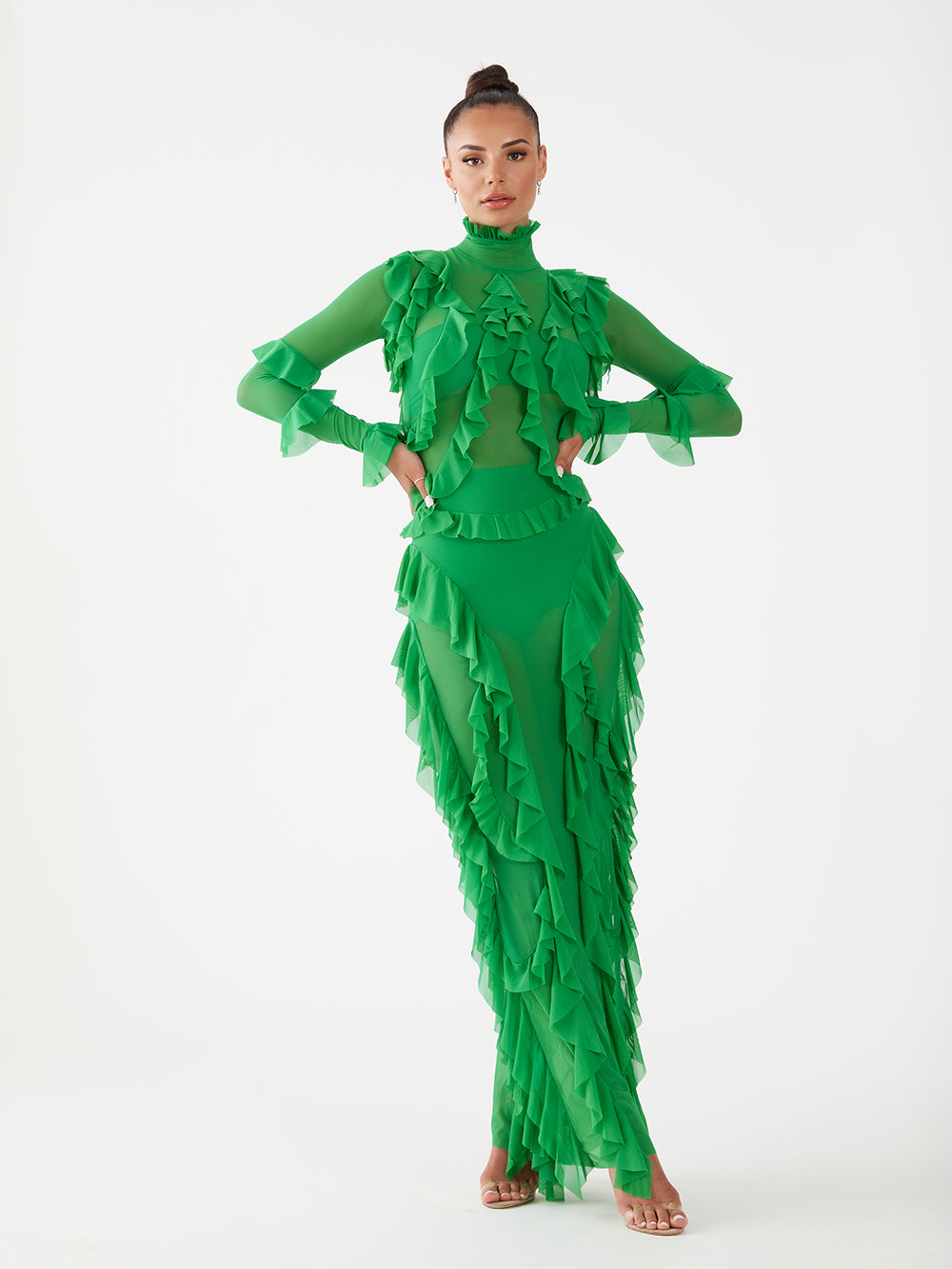 Delilah Dress (Green)