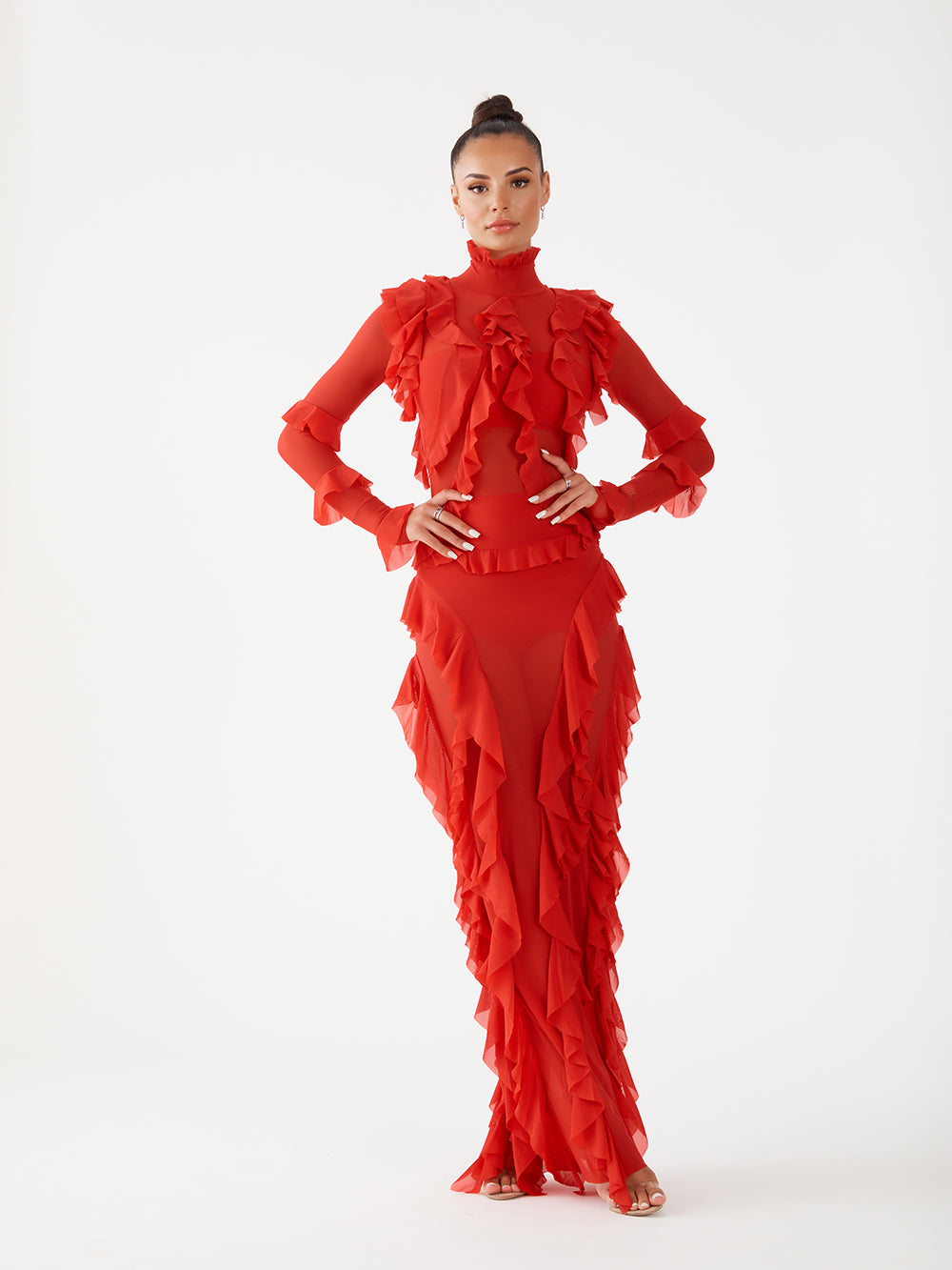 Delilah Dress (Red)