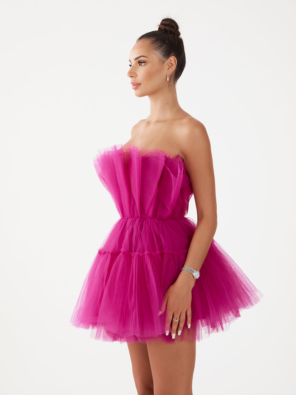 Zoe Tulle Mini Dress