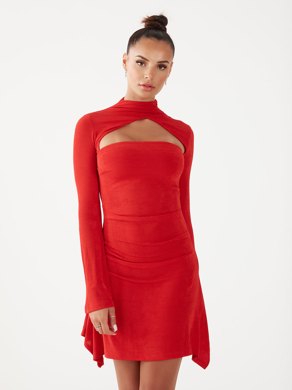 Kyla Cut-Out Mini Dress